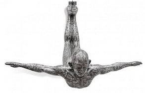 Skulptur aus Aluminiumguss