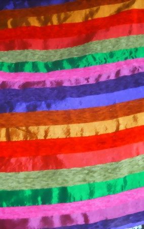 Marokkanisches Seidentuch 200 x 300 cm